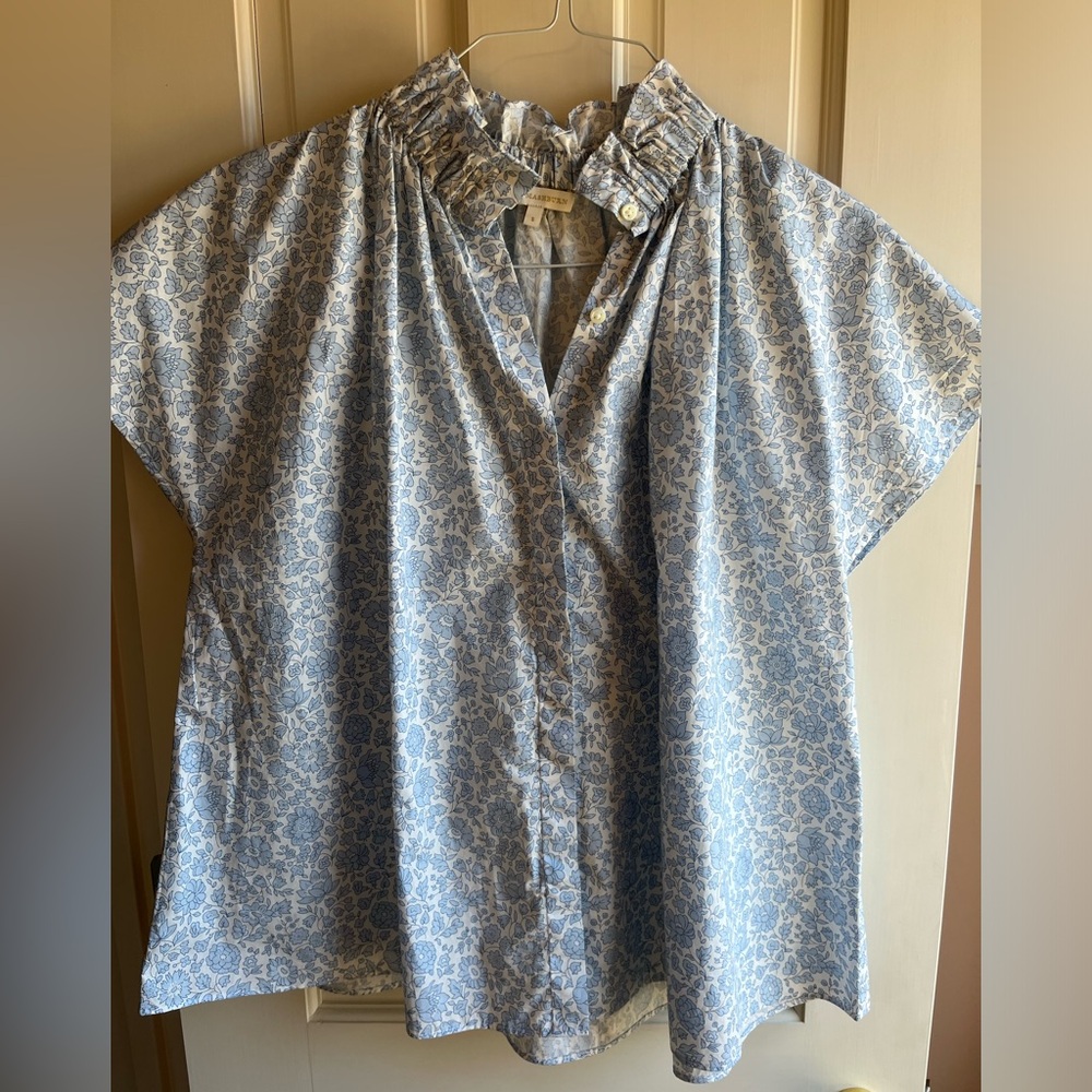 Ann Mashburn floral top